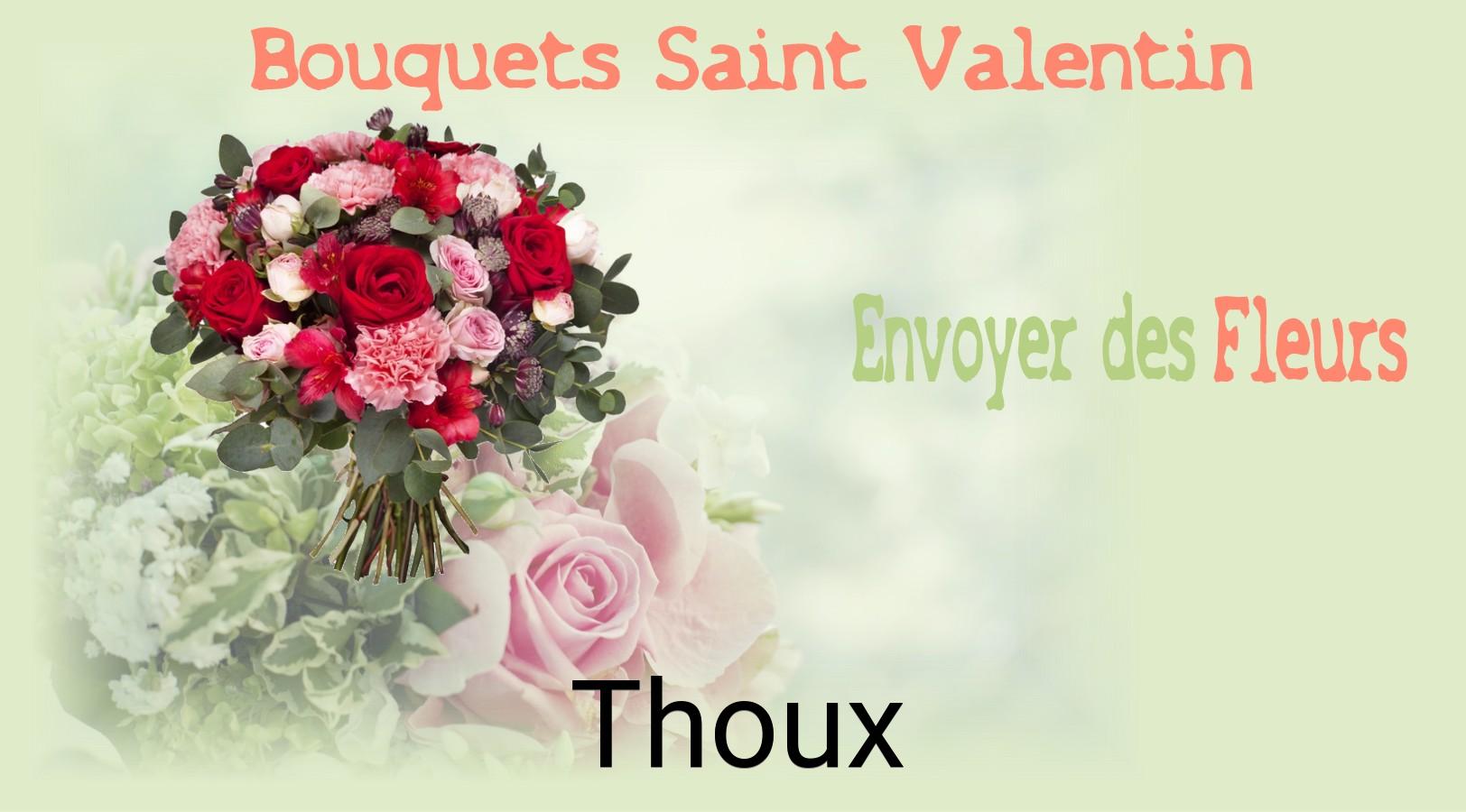 Roses de Saint-Valentin livrées à Thoux